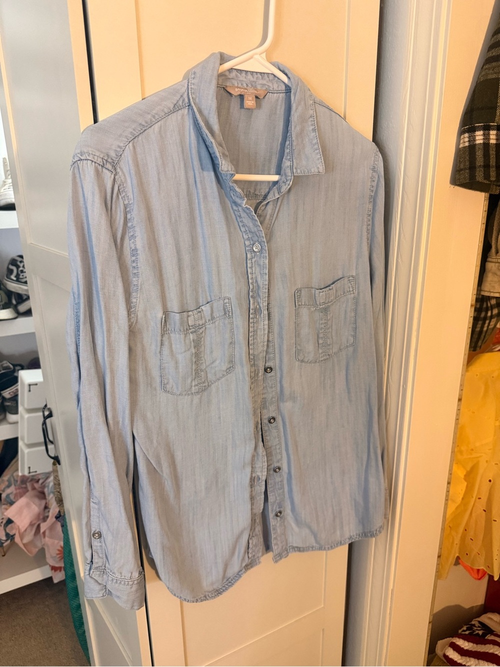 Banana Republic Light Chambray Button-Down Shirt